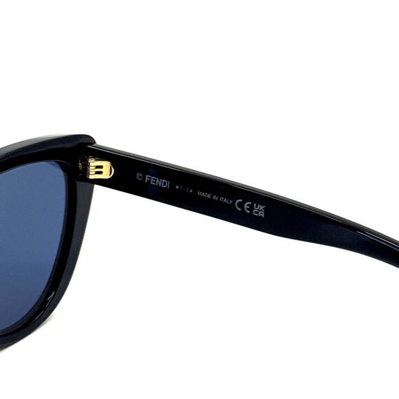New, FENDI Sunglasses FE40087U 01V Authentic - Picture 9 of 12